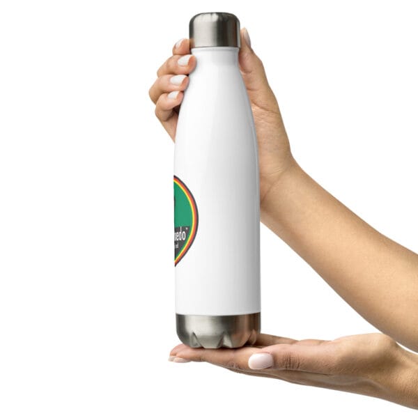 Island Tuxedo Stainless Steel Water Bottle - Image 4