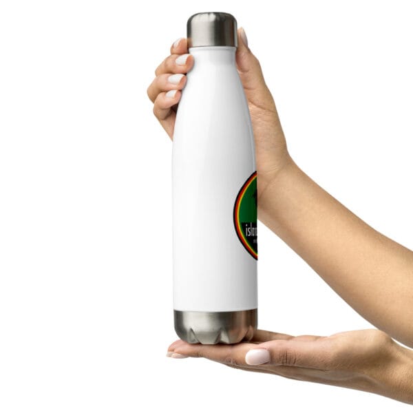 Island Tuxedo Stainless Steel Water Bottle - Image 3